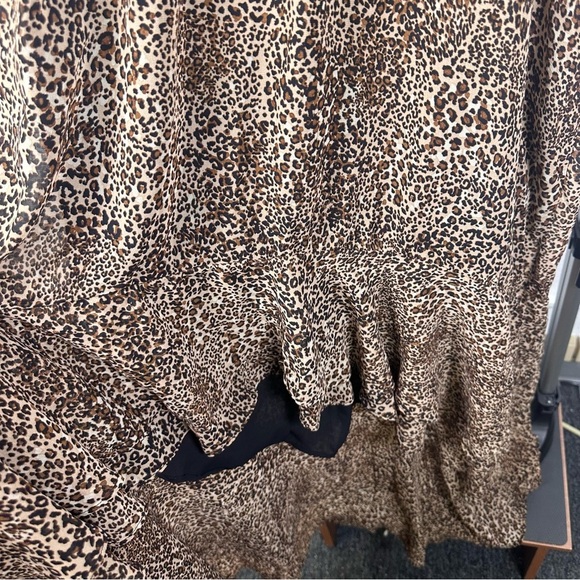 1 State Women’s Elegant Leopard Print Dress Size S - Picture 2 of 7